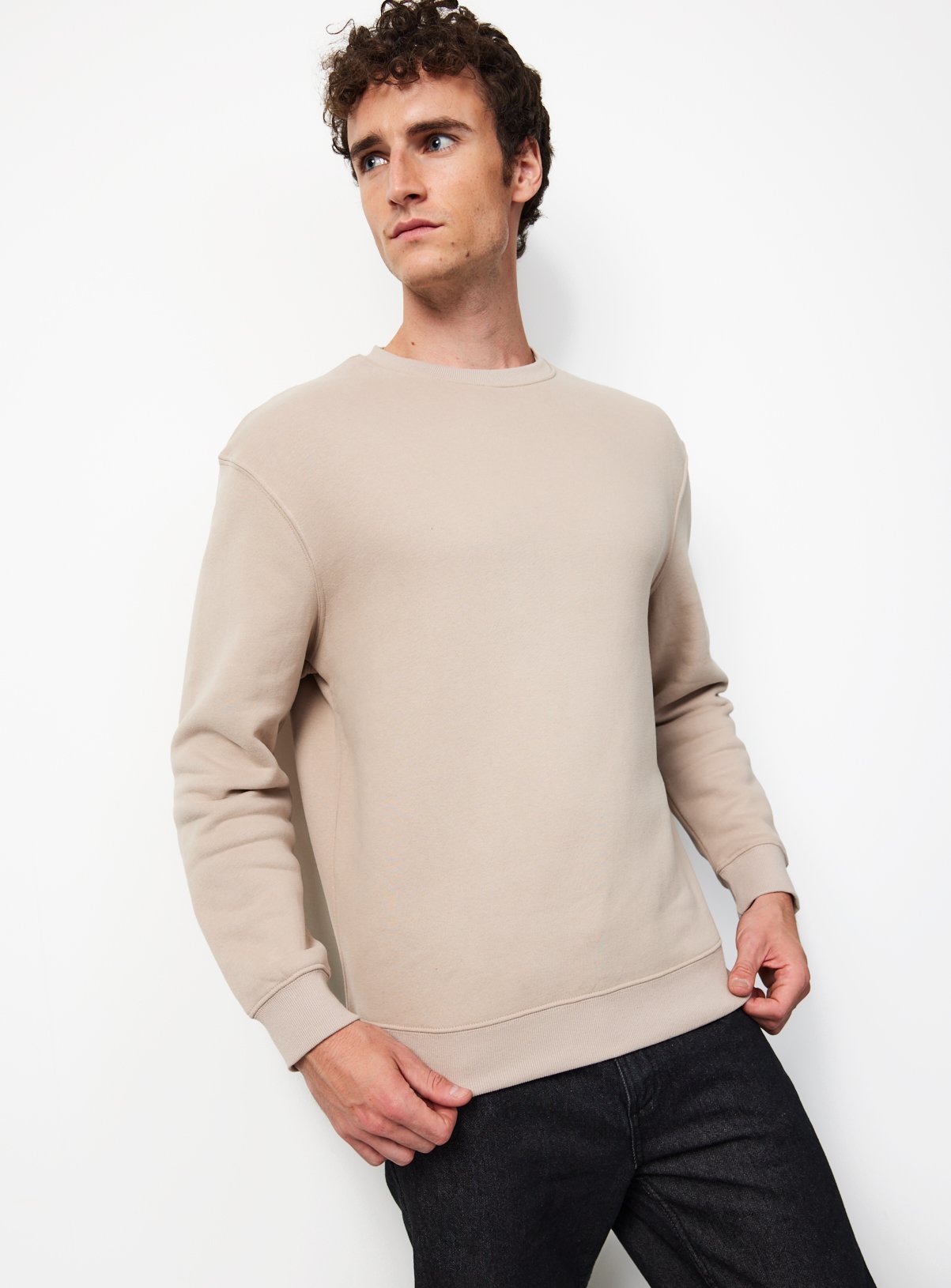 Stone Ultimate Crew Neck Sweatshirt  XL - Image 1 thumbnail
