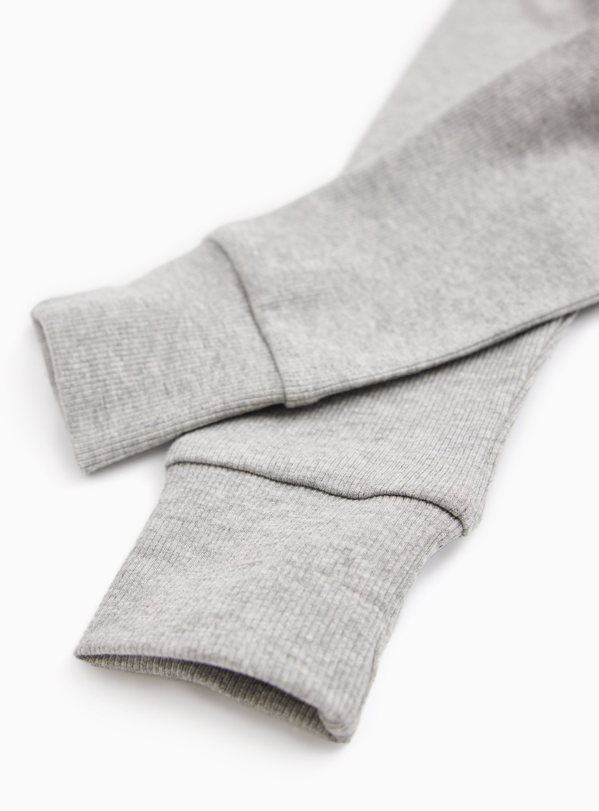 Grey & White Stripe Polo Sweatshirt & Legging Set Up to 3 mths - Image 2 thumbnail