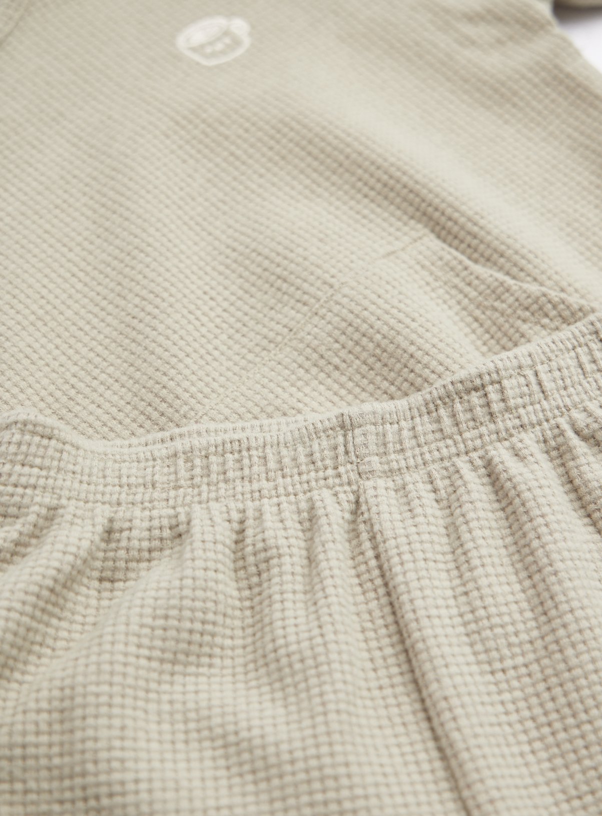 Matcha Green Waffle Top and Bottoms Set  18-24 months - Image 2 thumbnail