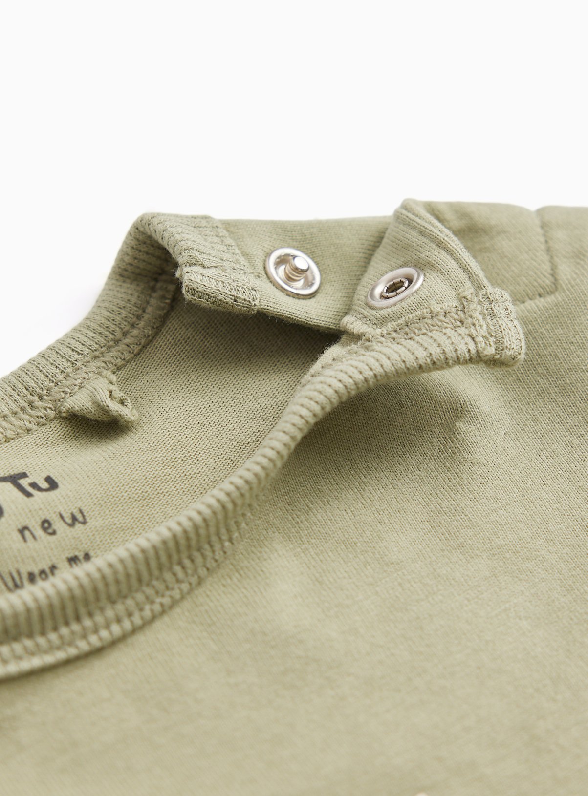 Green In My Cosy Era Graphic Long Sleeve T-Shirt 6-9 months - Image 3 thumbnail