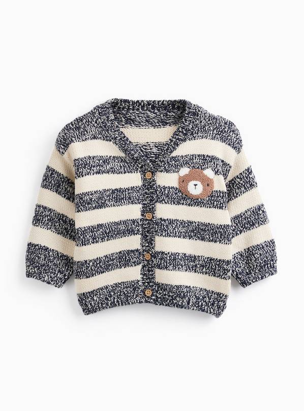 Navy Stripe Preppy Cardigan 18-24 months