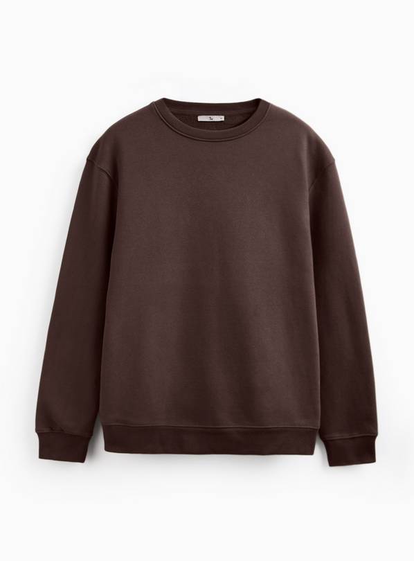 Brown Ultimate Crew Neck Sweatshirt  L