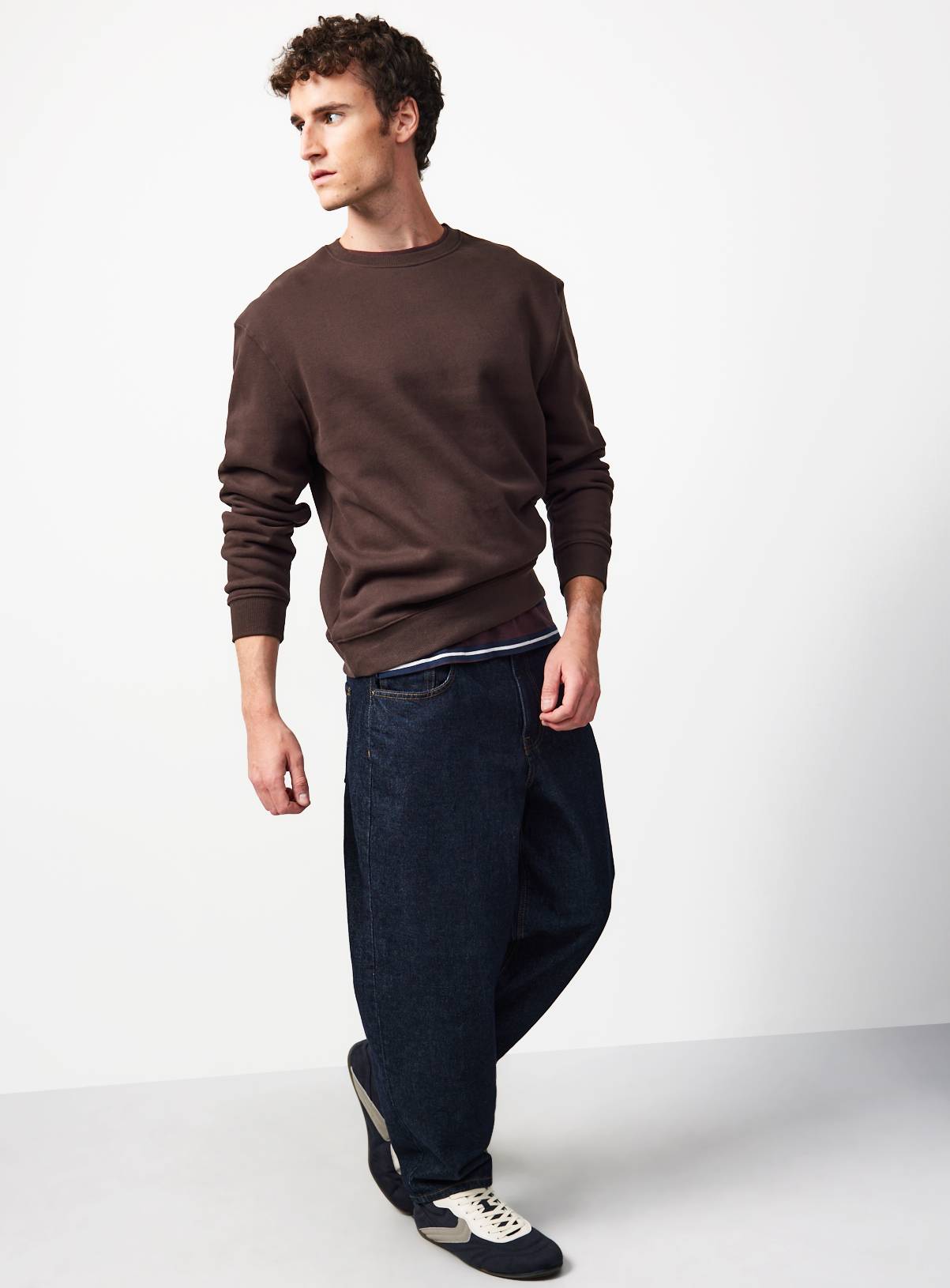 Brown Ultimate Crew Neck Sweatshirt  S - Image 2