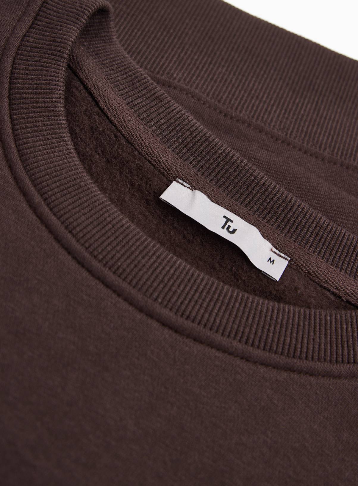 Brown Ultimate Crew Neck Sweatshirt  S - Image 4