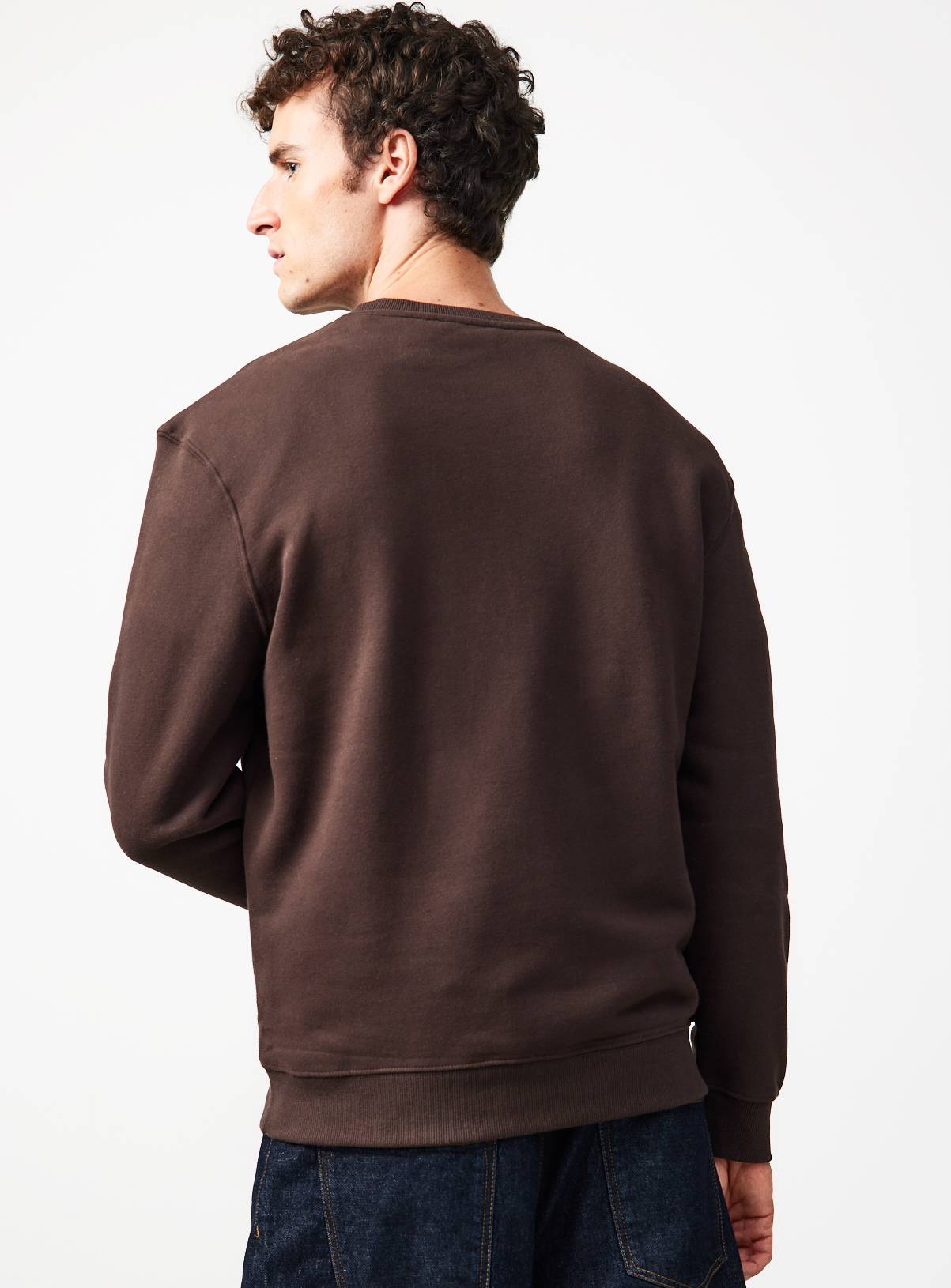 Brown Ultimate Crew Neck Sweatshirt  S - Image 5