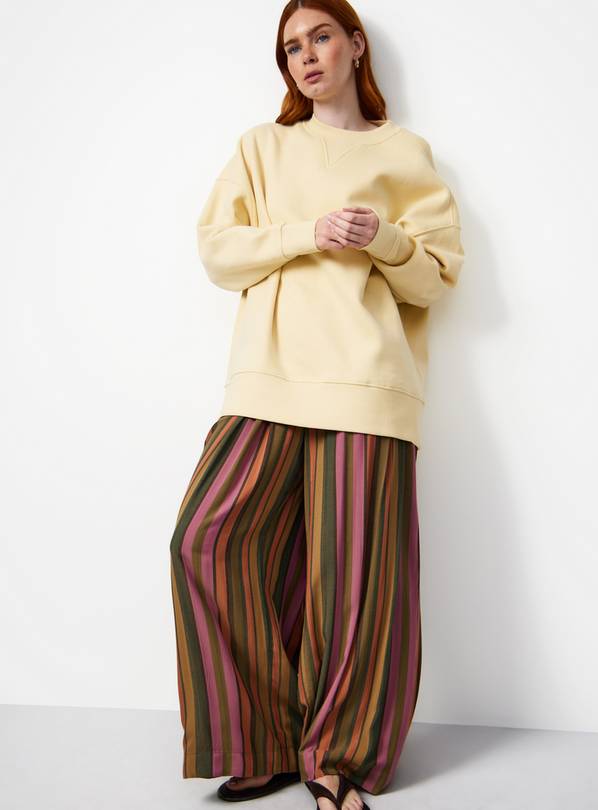 Yellow Longline Sweatshirt S