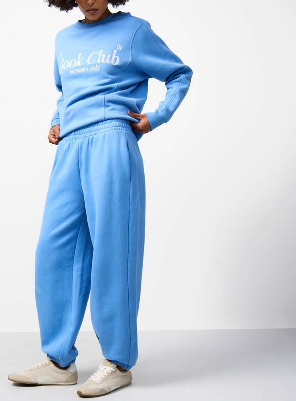 Blue Balloon Leg Co-ord Joggers XL