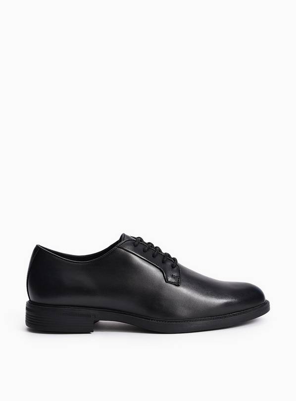 Black Leather Lace Up Shoes 9