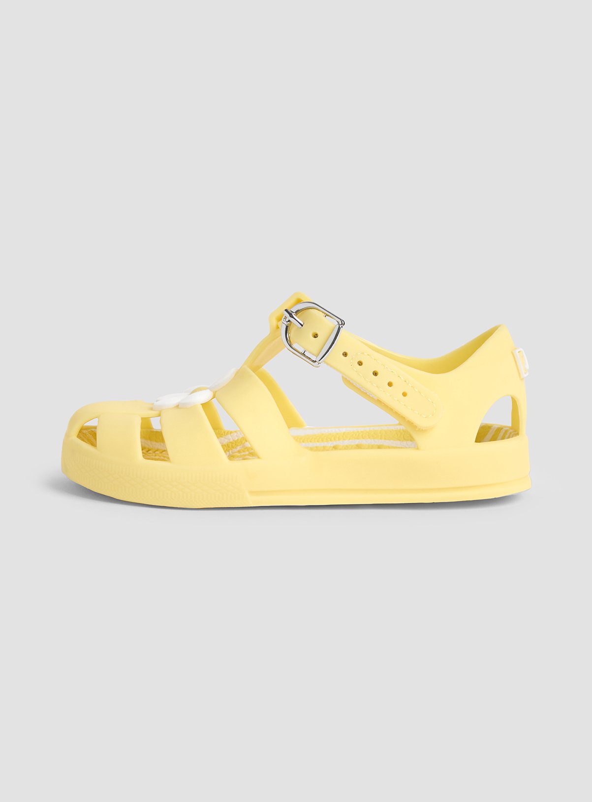 JOJO MAMAN BÉBÉ Flower Jelly Sandals 7 Infant - Image 5 thumbnail