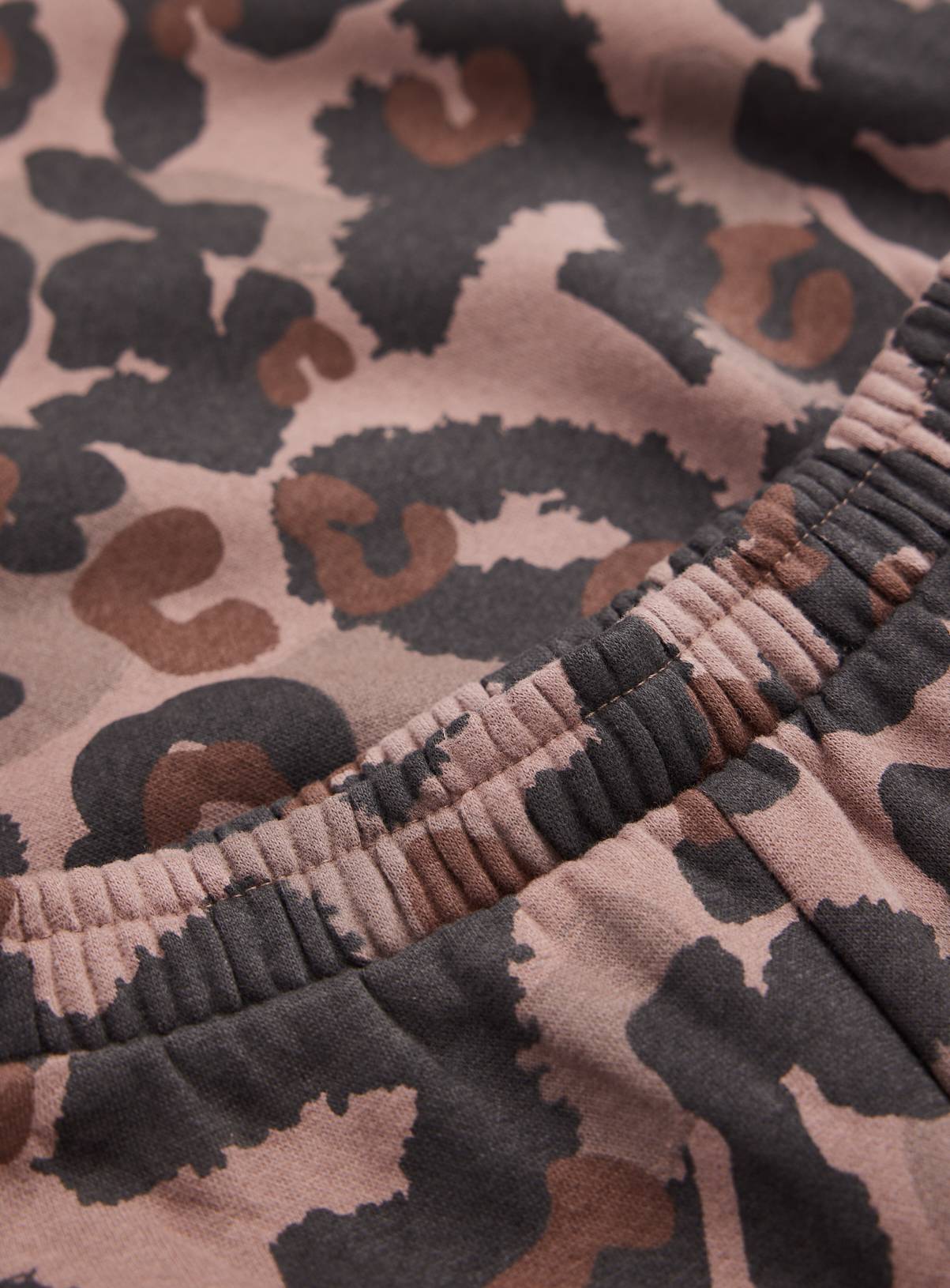 Brown Leopard Print Sweat Set 3-6 months - Image 2
