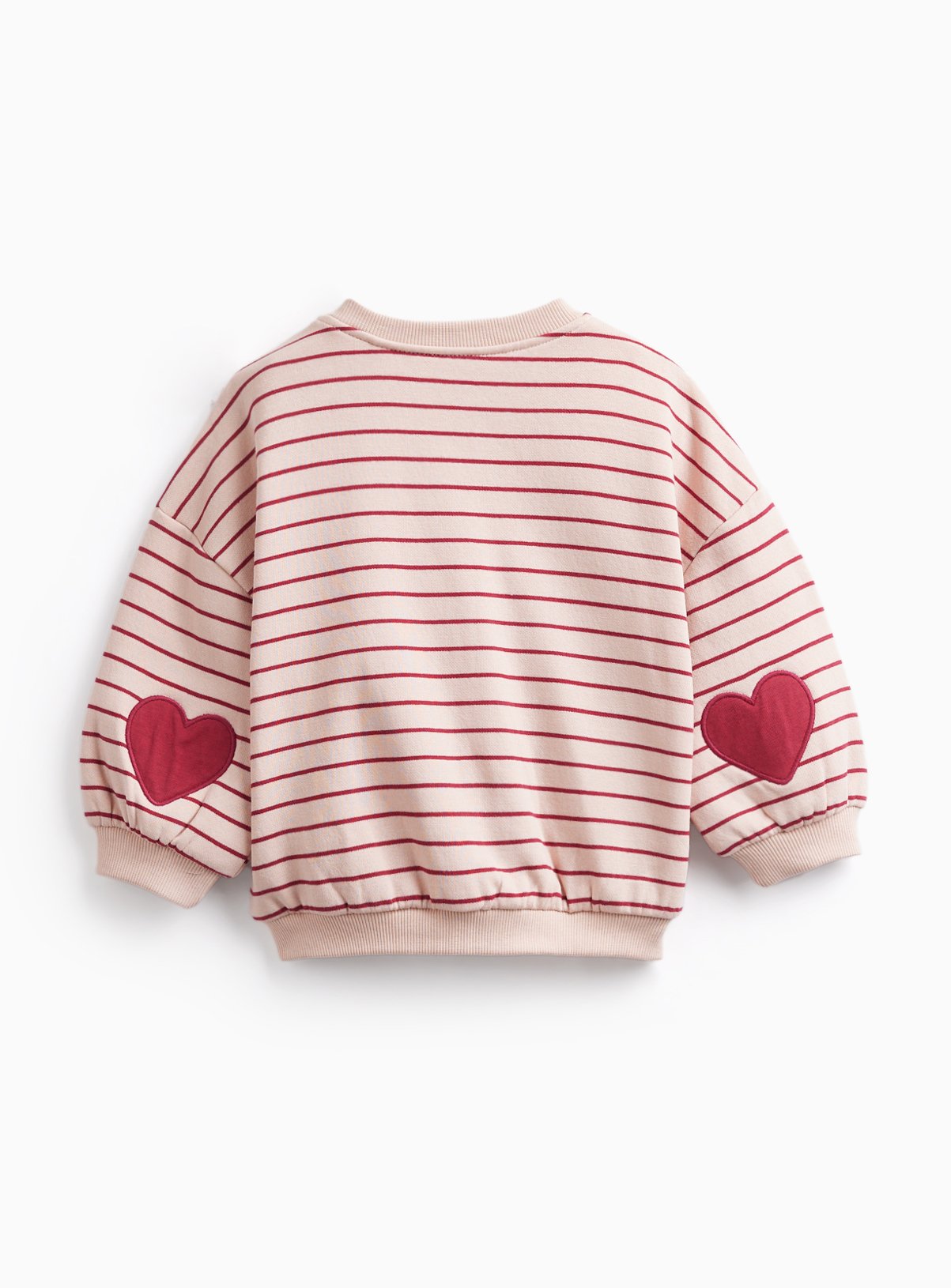 Preppy Paris Pink Stripe Sweatshirt & Leggings Set 12-18 months - Image 3 thumbnail