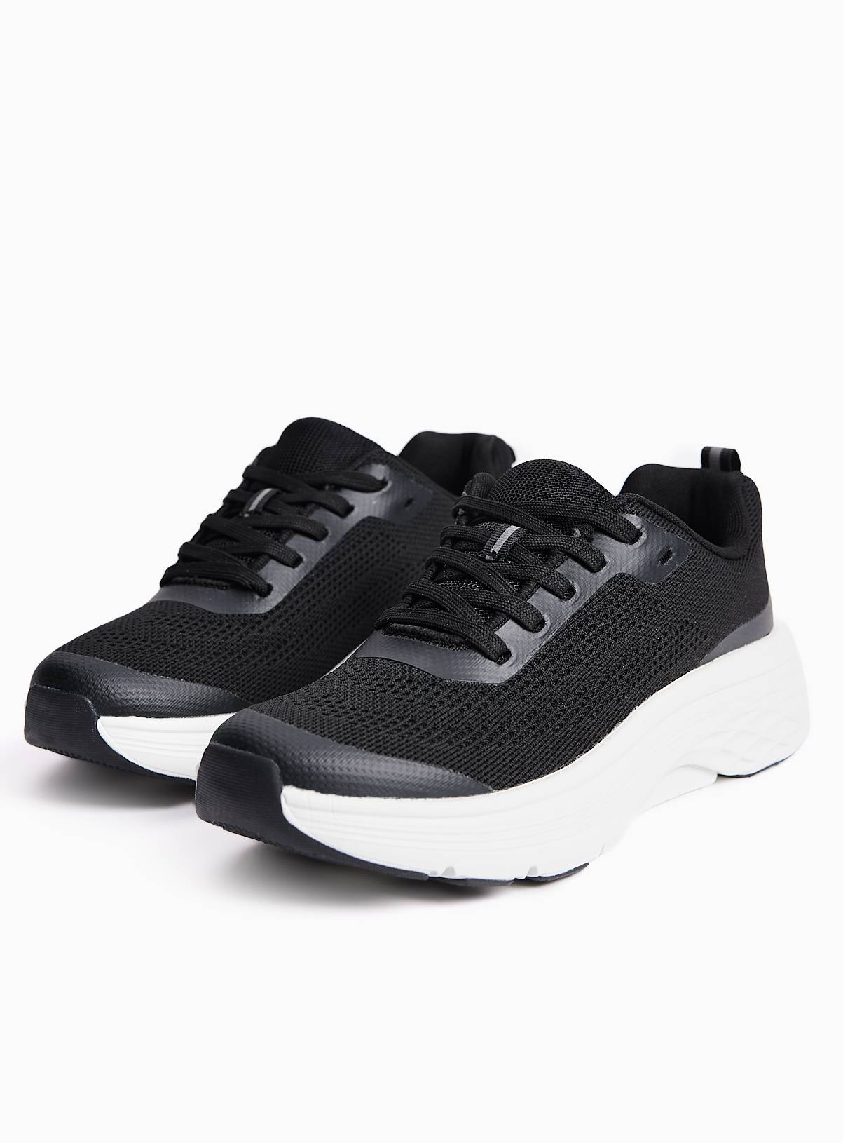 Black Active Knitted Trainers 3 - Image 1