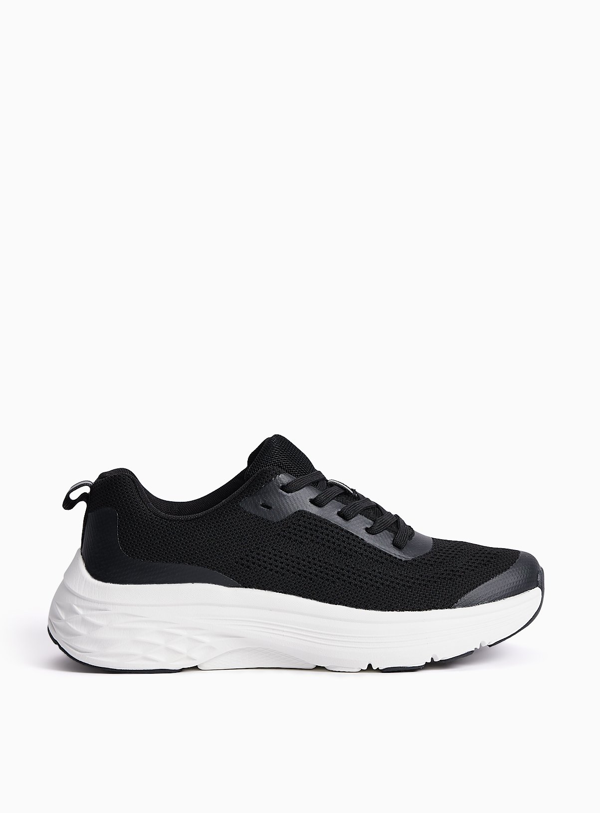Black Active Knitted Trainers 3 - Image 2 thumbnail