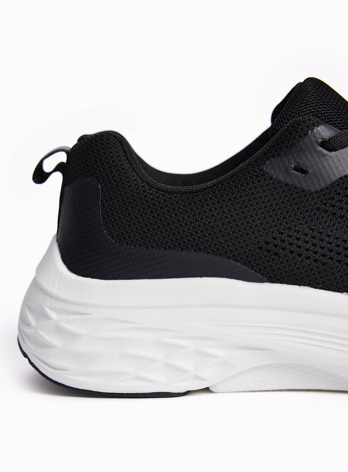Black Active Knitted Trainers 3 - Image 3