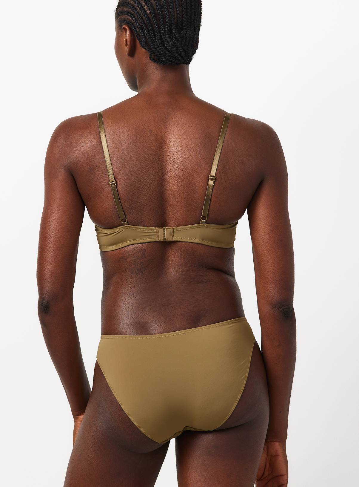 Olive & Black Brazilian Knickers 2 Pack  10 - Image 4
