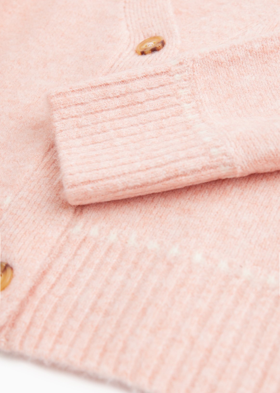 Light Pink Knitted V-Neck Cardigan 14 years - Image 2 thumbnail