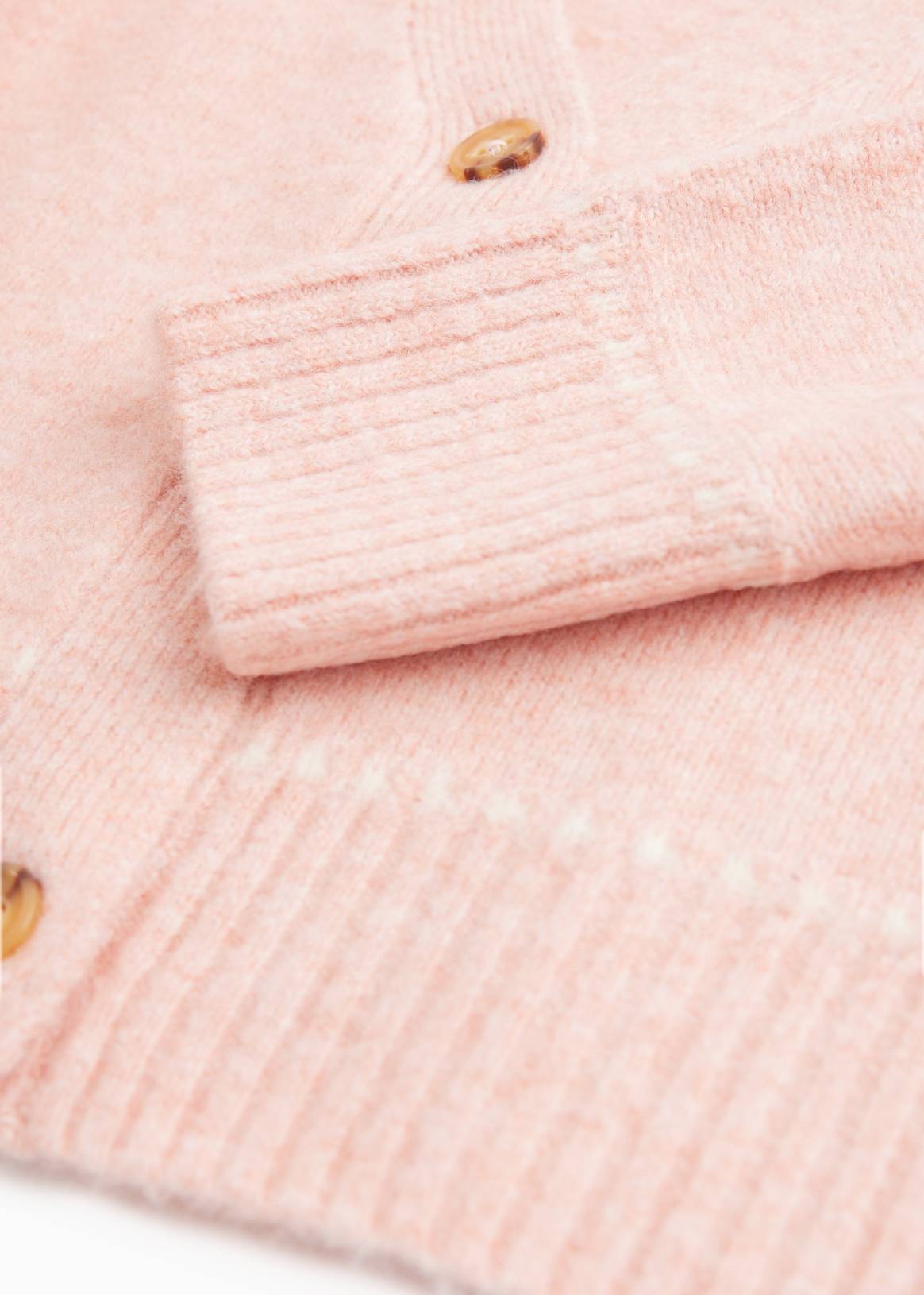 Light Pink Knitted V-Neck Cardigan 14 years - Image 2