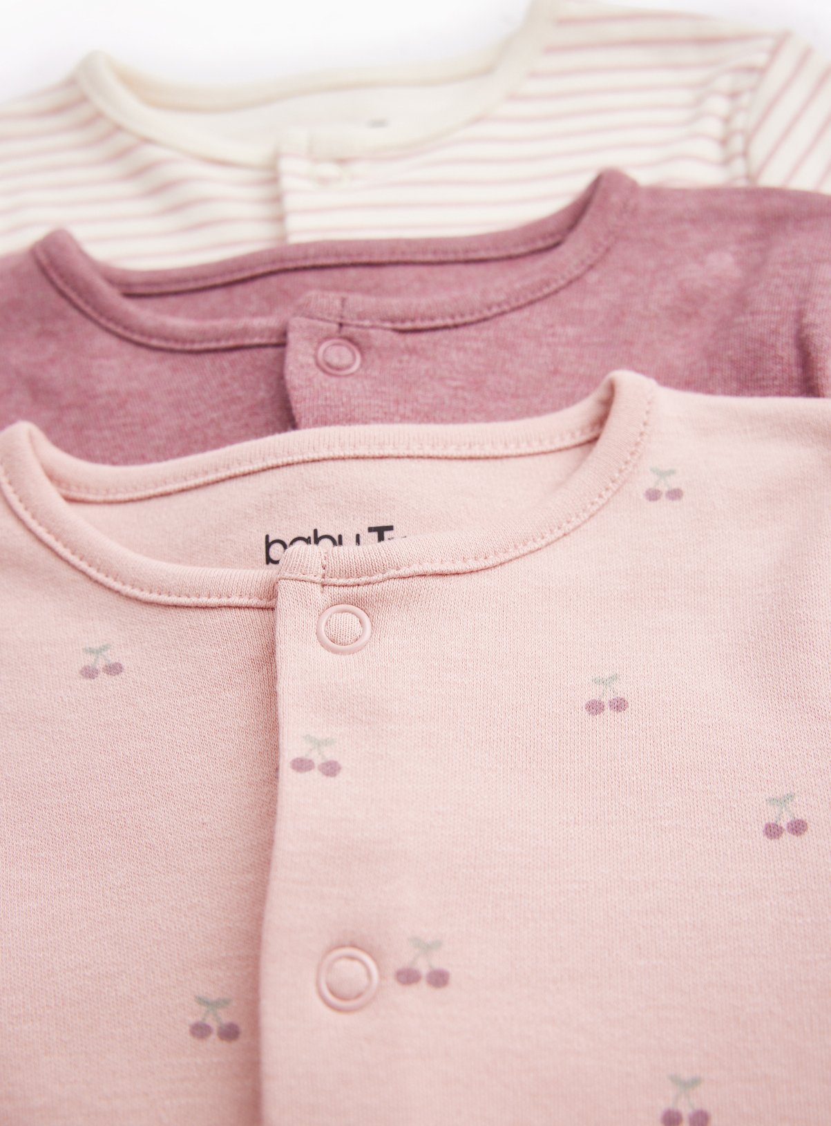 Pink Sleepsuits 5 Pack 6-9 months - Image 2 thumbnail