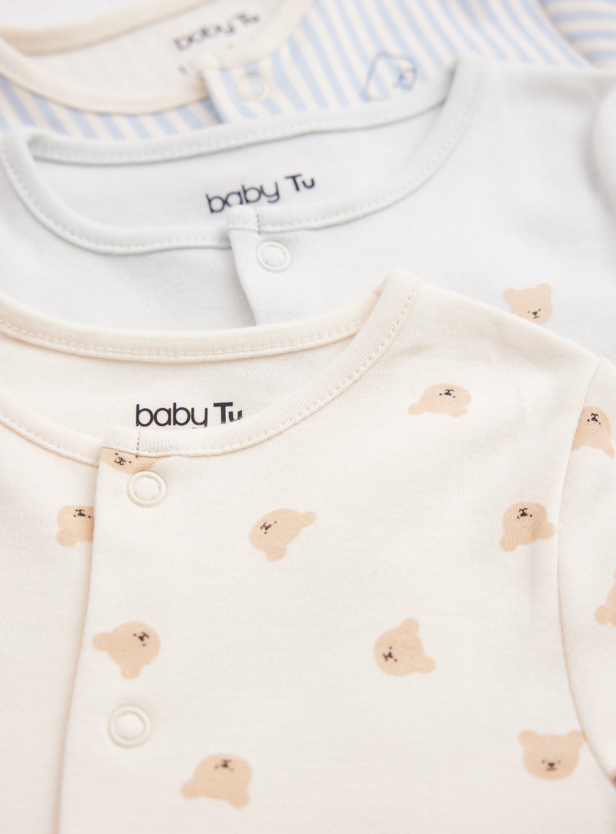 Blue Sleepsuits 5 Pack 9-12 months - Image 2 thumbnail