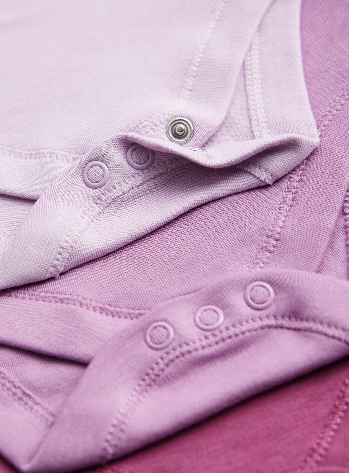 Pink Pastel Long Sleeve Bodysuits 5-Pack  3-6 months - Image 2 thumbnail