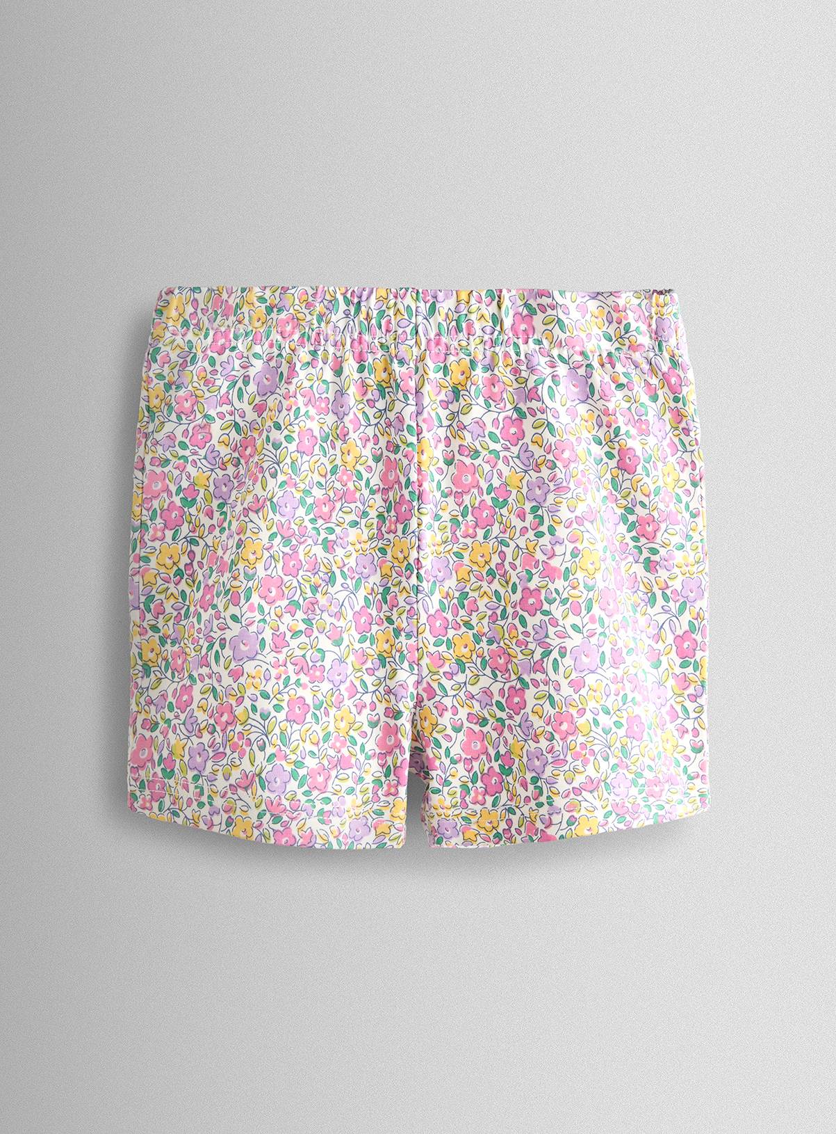 JOJO MAMAN BÉBÉ 2 Pack Ditsy Shorts 4-5 Years - Image 2