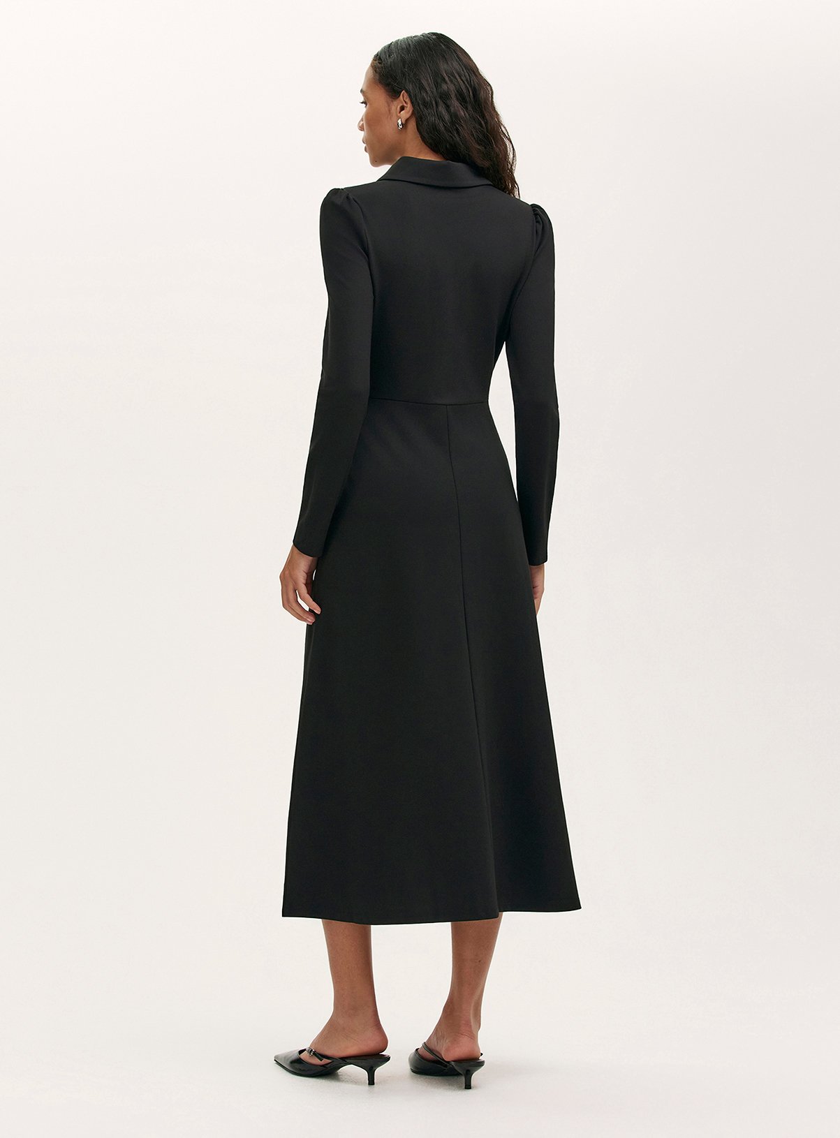 FINERY Elvira Dress Black 16 - Image 4 thumbnail