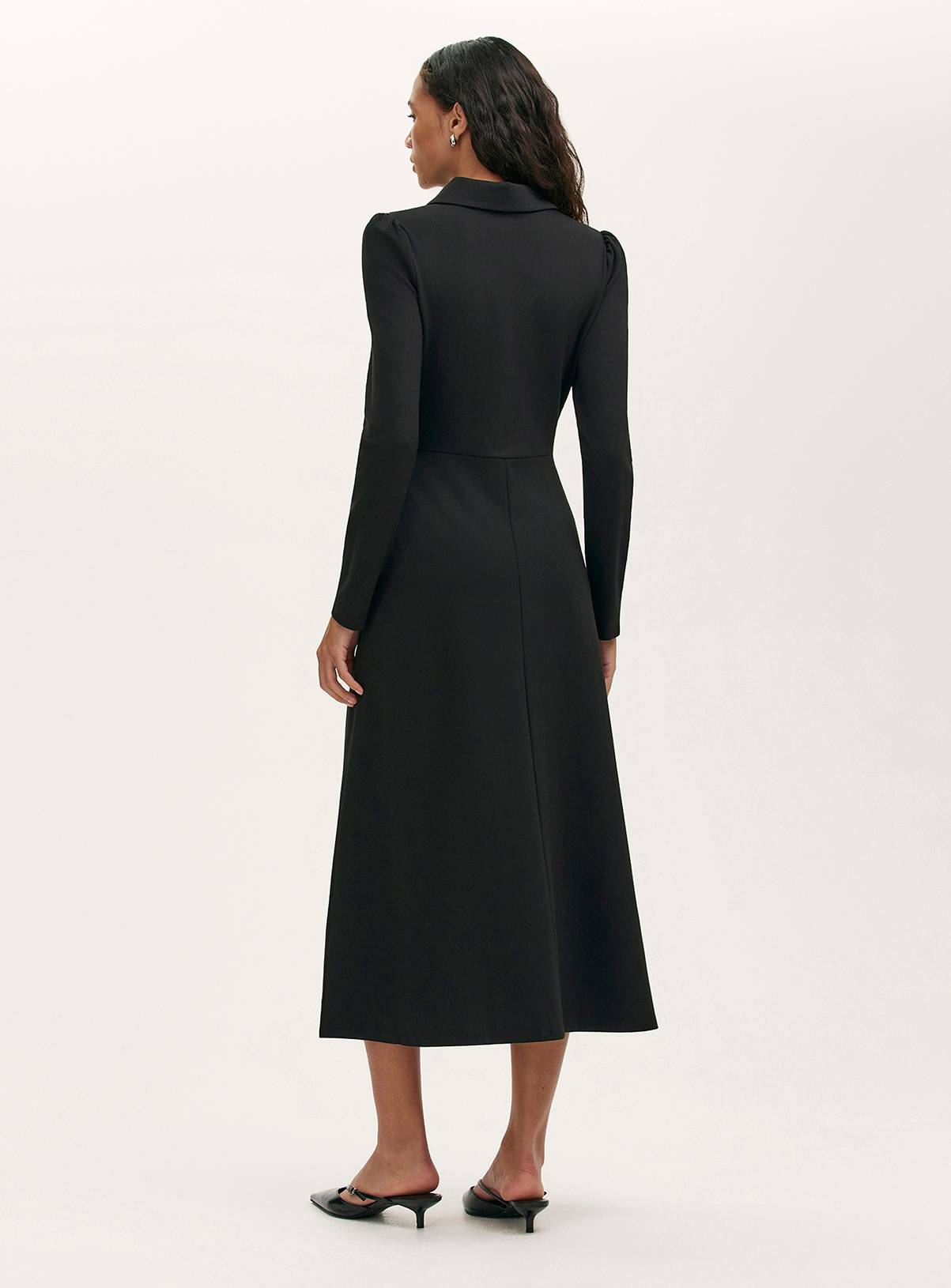 FINERY Elvira Dress Black 16 - Image 4