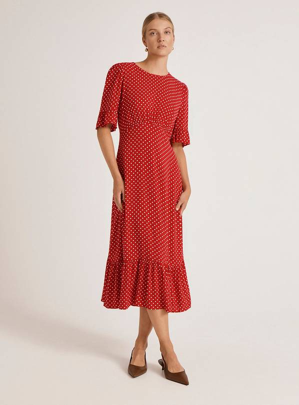 FINERY Sylvie Dress Red Spot 20