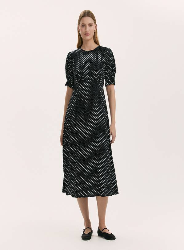 FINERY Mela Dress Black Spot 10