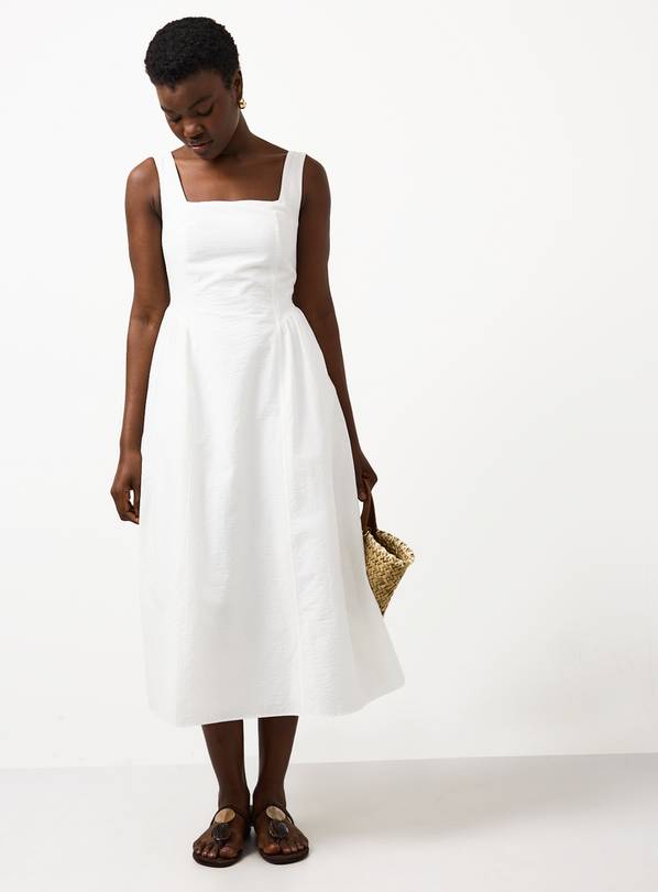 women's midi summer dress HT 360 Collective - Brown Dress
