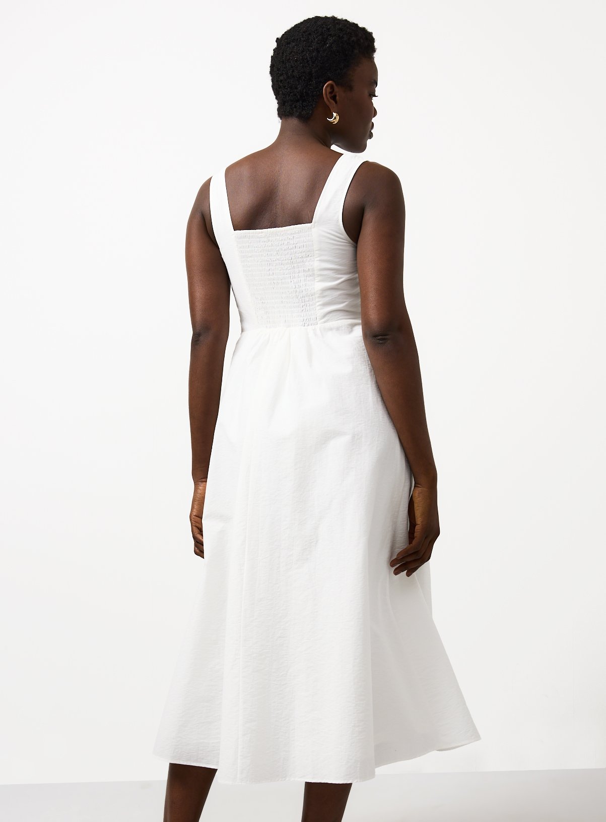 White Midi Tennis Dress 12 - Image 4 thumbnail