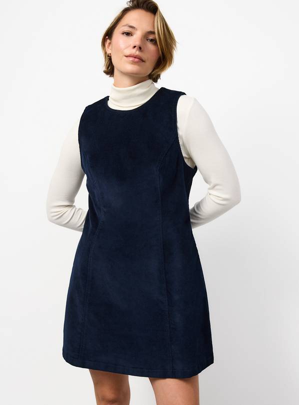Corduroy Sleeveless Mini Dress  24