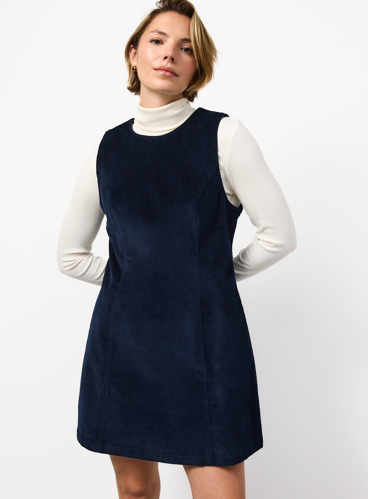 Corduroy Sleeveless Mini Dress  24 - Image 2 thumbnail