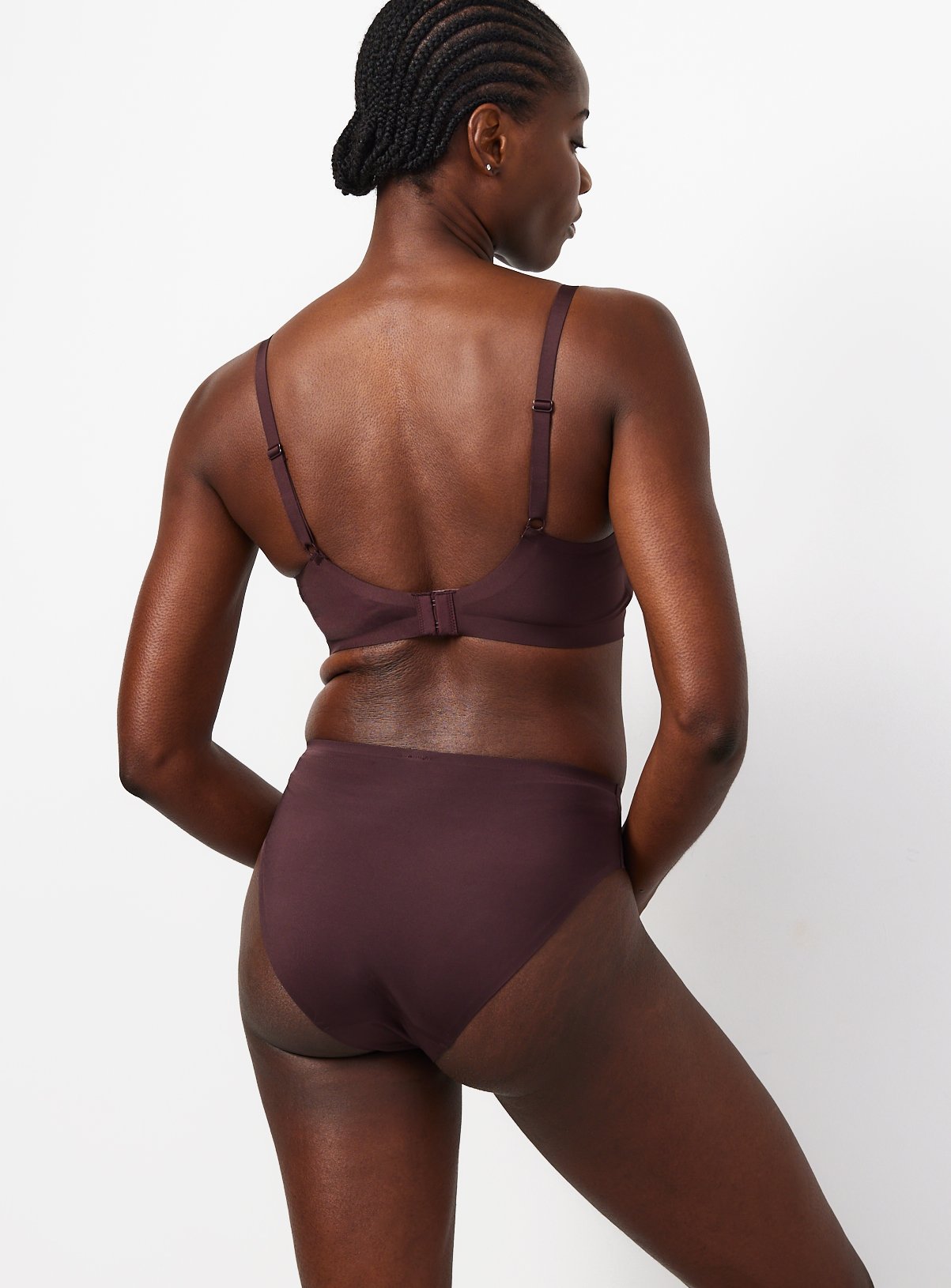 Flexform™ Brown Plunge Bra XL - Image 5 thumbnail