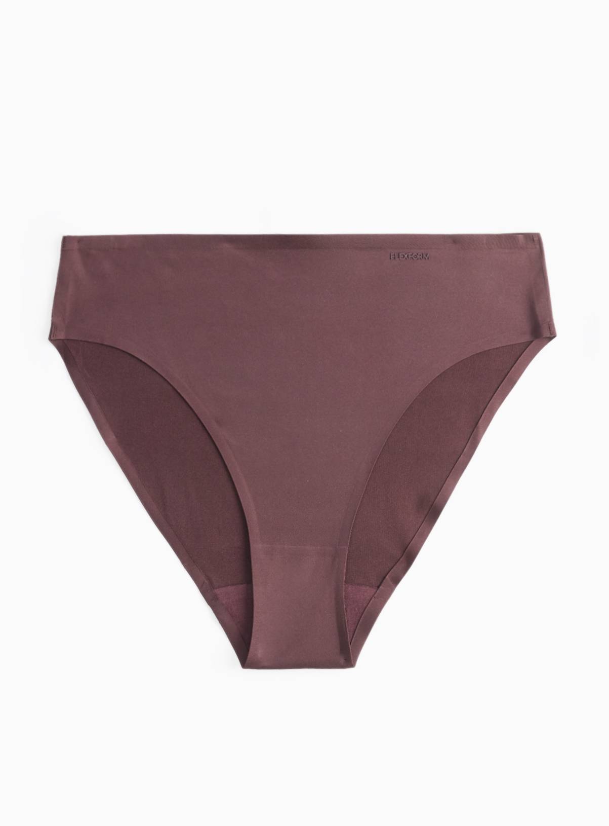 Flexform™ Brown High Leg Knicker Brief 8 - Image 2