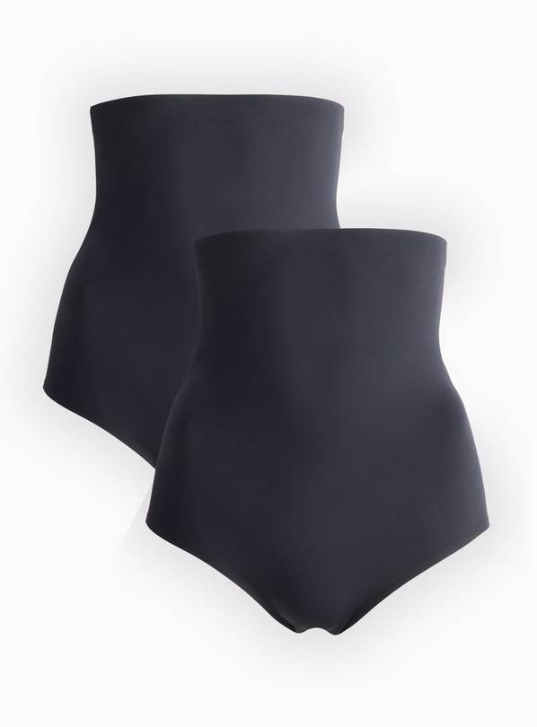 Black Smoothform Full Briefs 2 Pack S