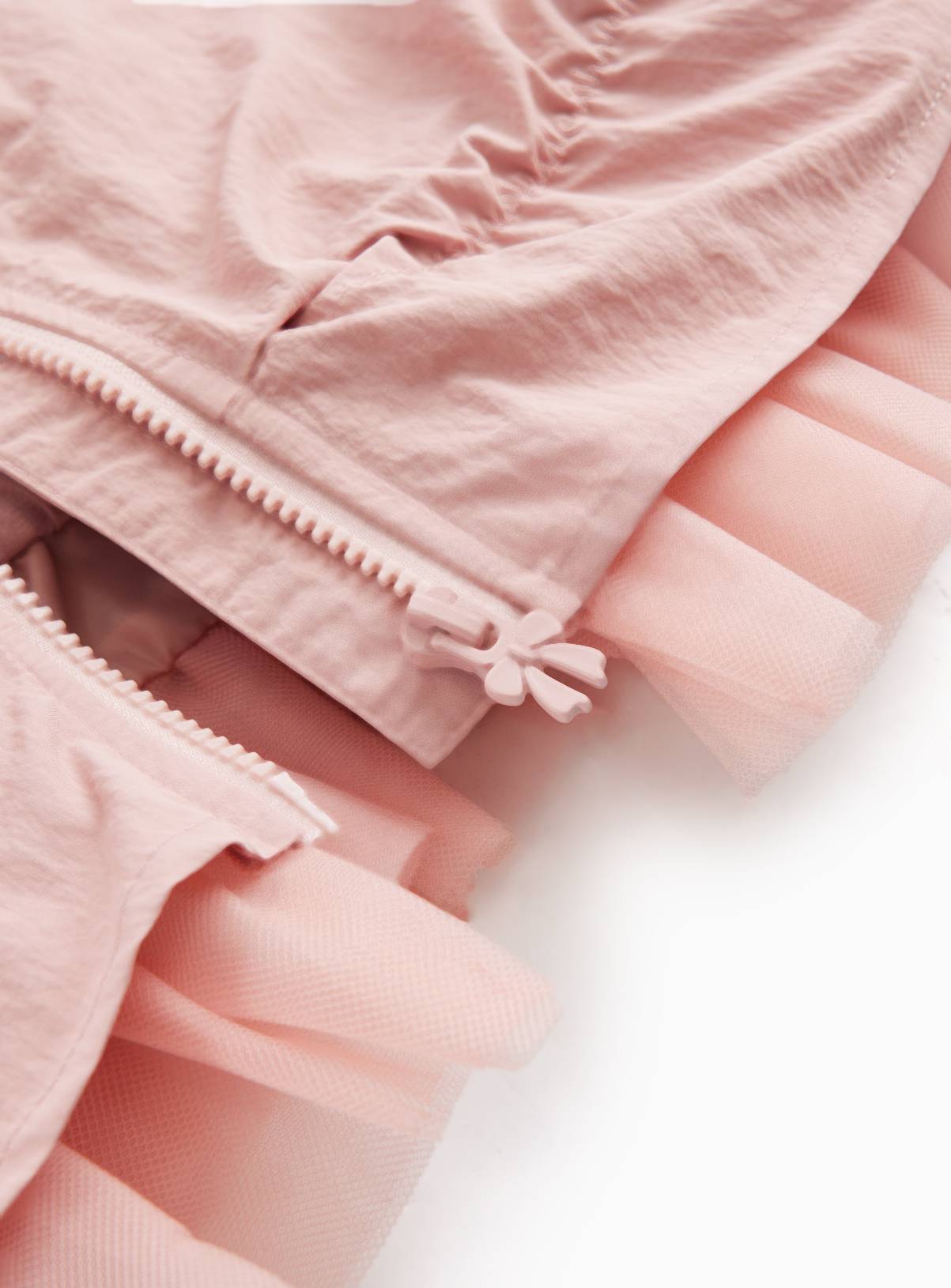 Pink Tulle Peplum Hem Jacket 7-8 years - Image 4