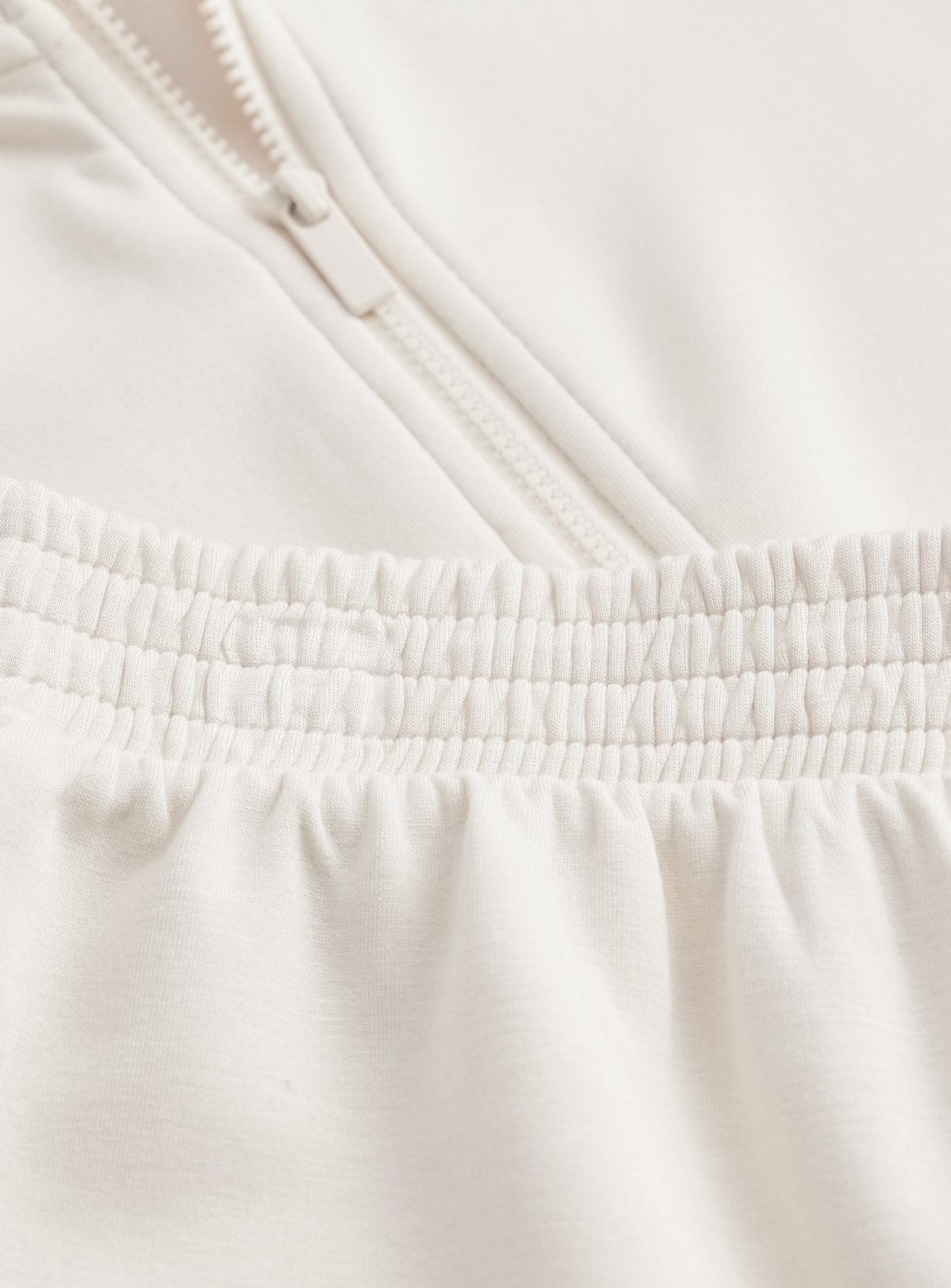 Cream Funnel Neck Sweatshirt & Joggers Set 12 years - Image 4 thumbnail