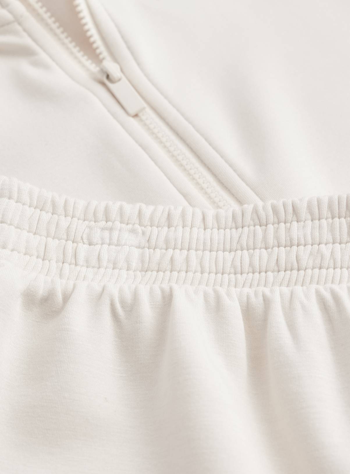 Cream Funnel Neck Sweatshirt & Joggers Set 12 years - Image 4