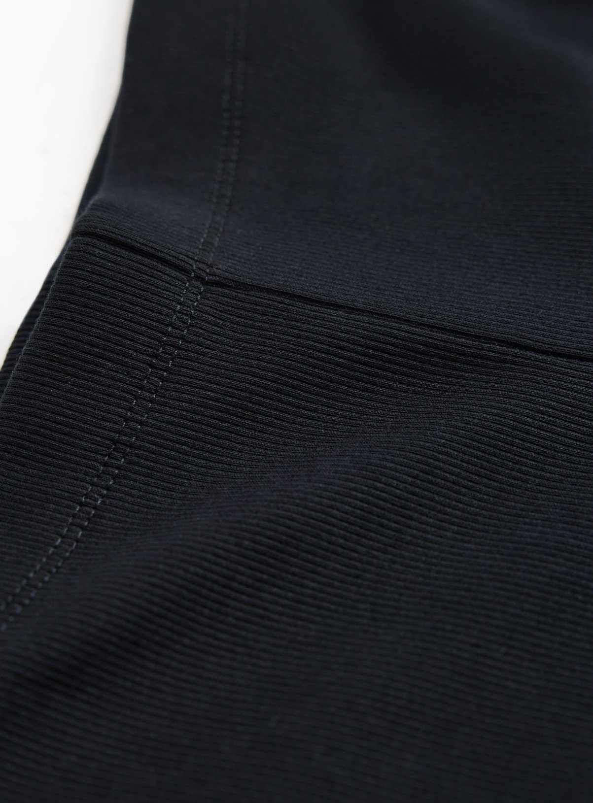 Black Ribbed Kick Flare Trousers 2 Pack 8 years - Image 2 thumbnail
