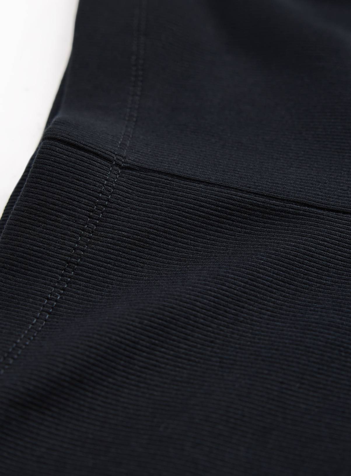 Black Ribbed Kick Flare Trousers 2 Pack 8 years - Image 2