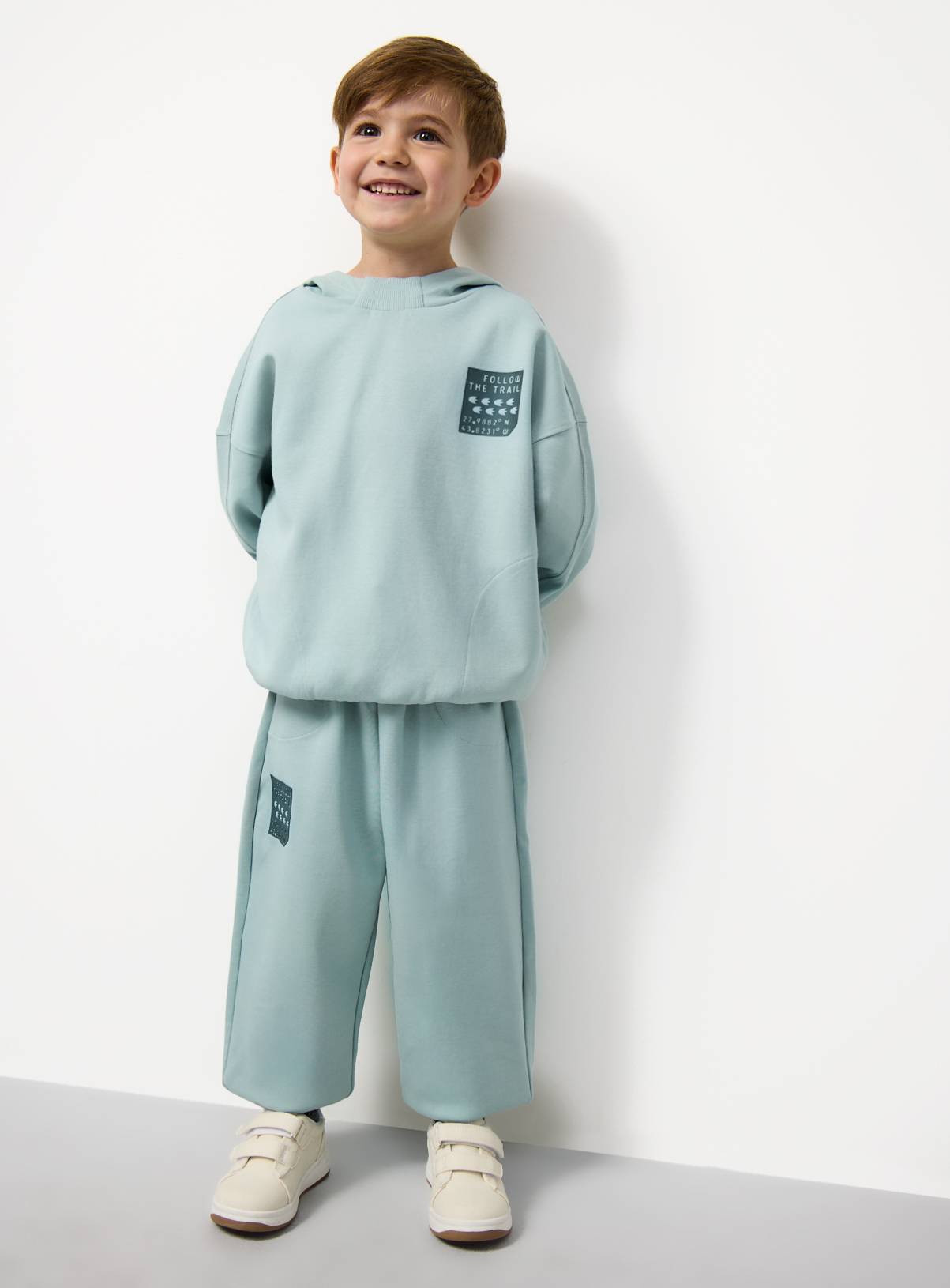 Blue Hoodie & Joggers Set 4-5 years - Image 1
