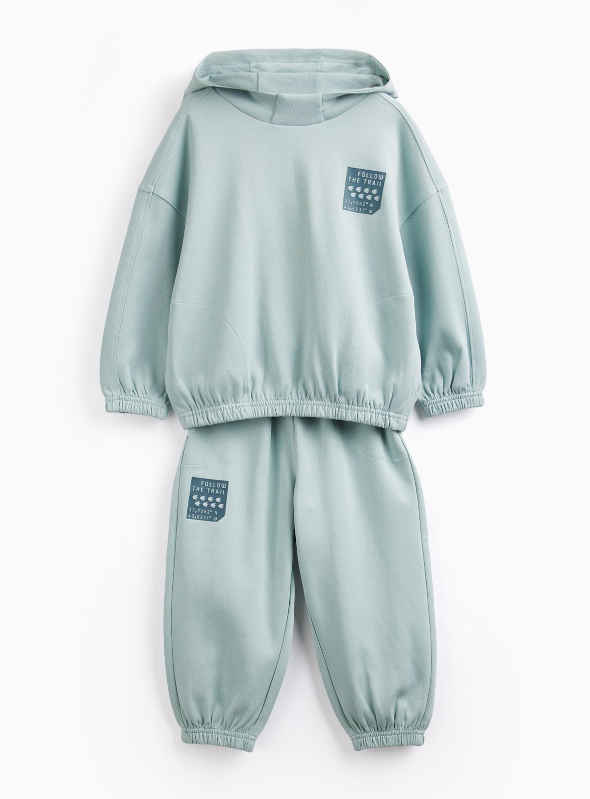 Blue Hoodie & Joggers Set 4-5 years - Image 3 thumbnail