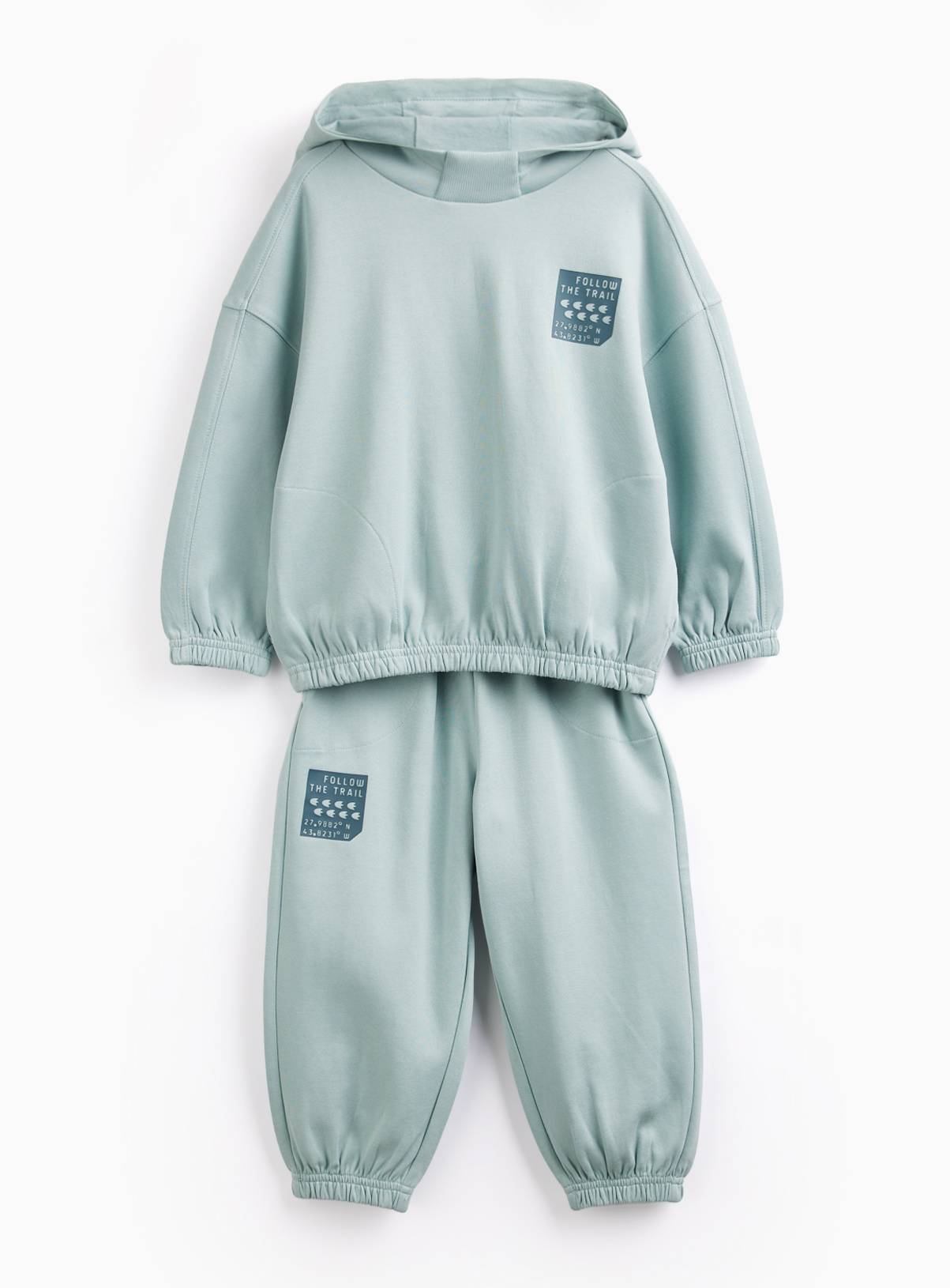 Blue Hoodie & Joggers Set 4-5 years - Image 3