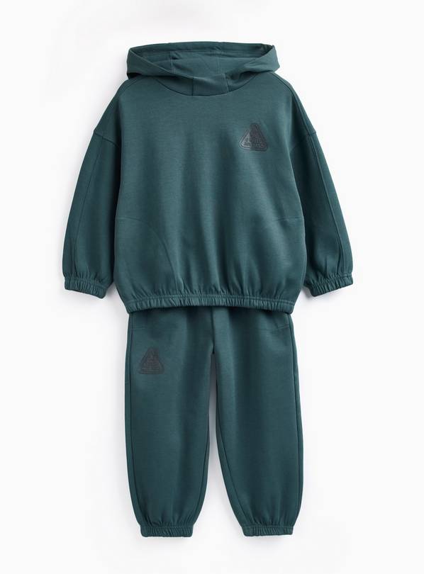 Teal Hoodie & Joggers Set 2-3 years
