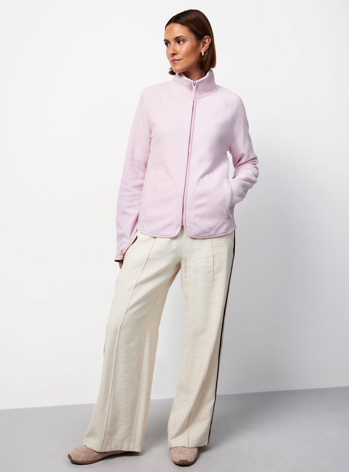Pink Micro Fleece Zip Through XL - Image 2 thumbnail