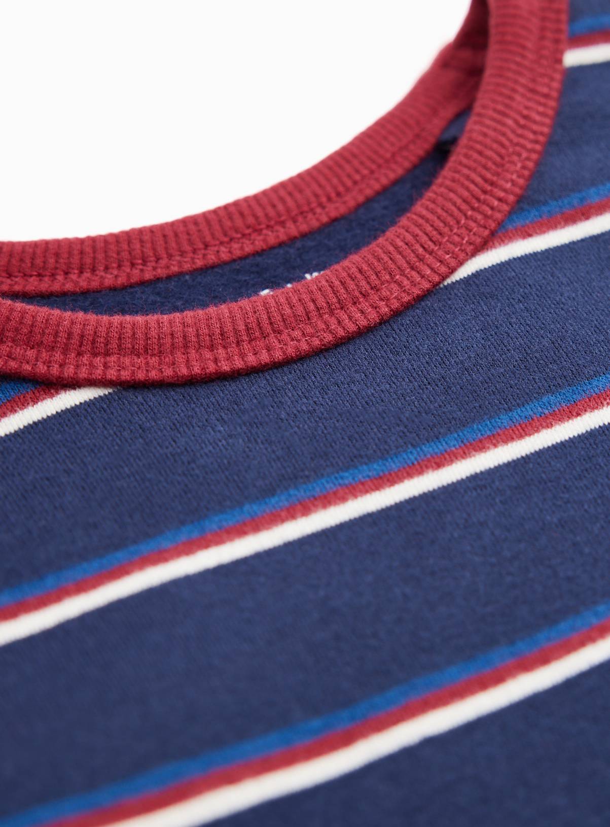 Stripe Long Sleeve Curved Hem Top 2-3 years - Image 2