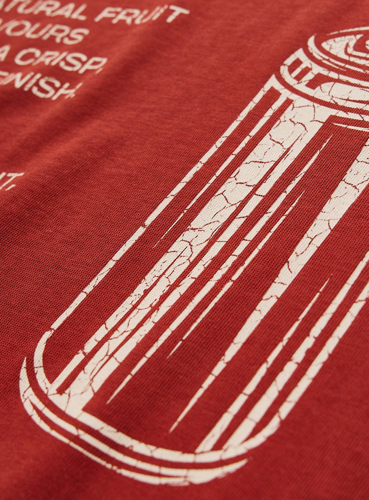 Orange Enjoy Chilled Graphic Relaxed Fit T-Shirt XXL - Image 3