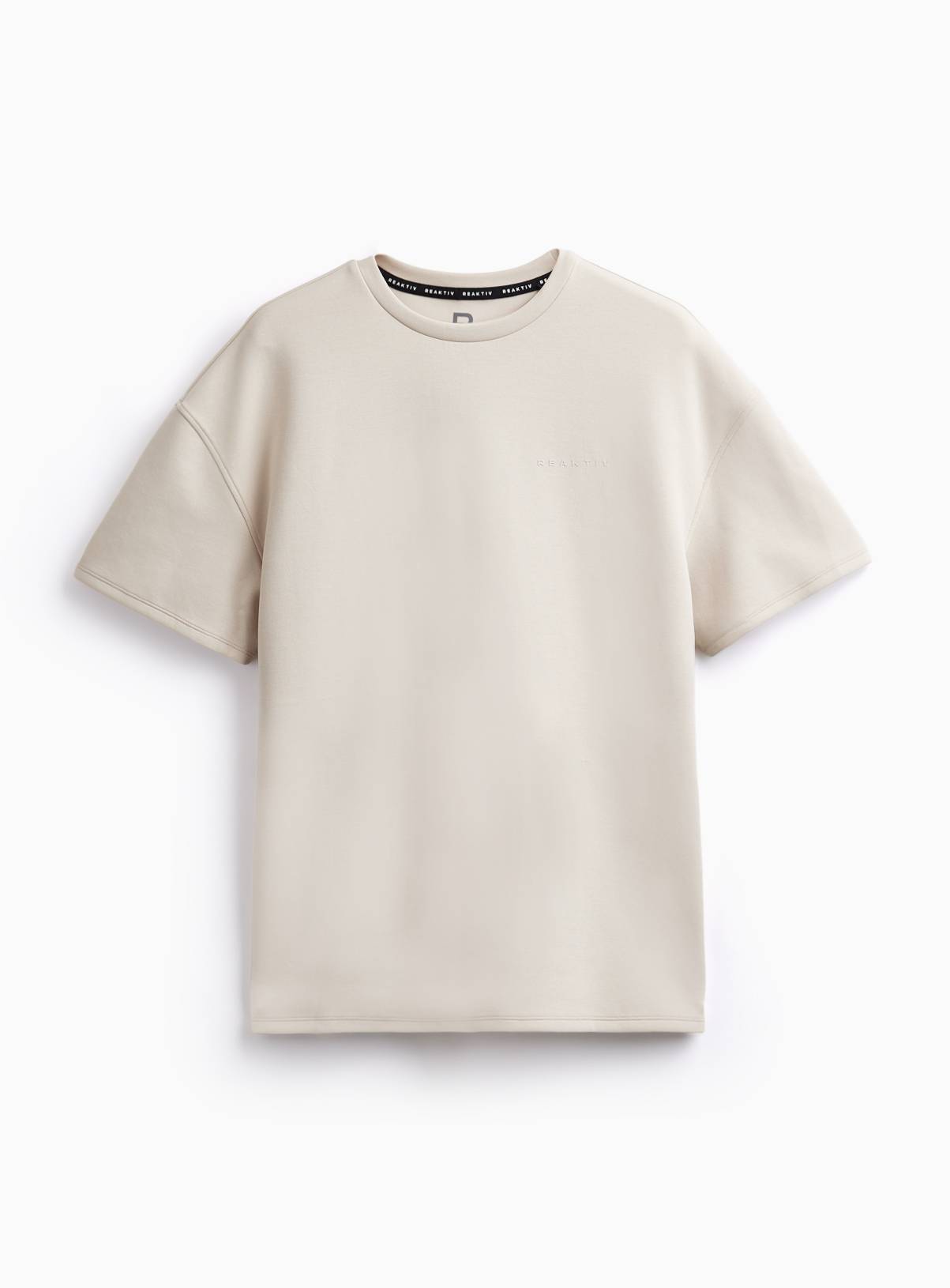 REAKTIV Cream Athleisure Graphic Tee M - Image 3