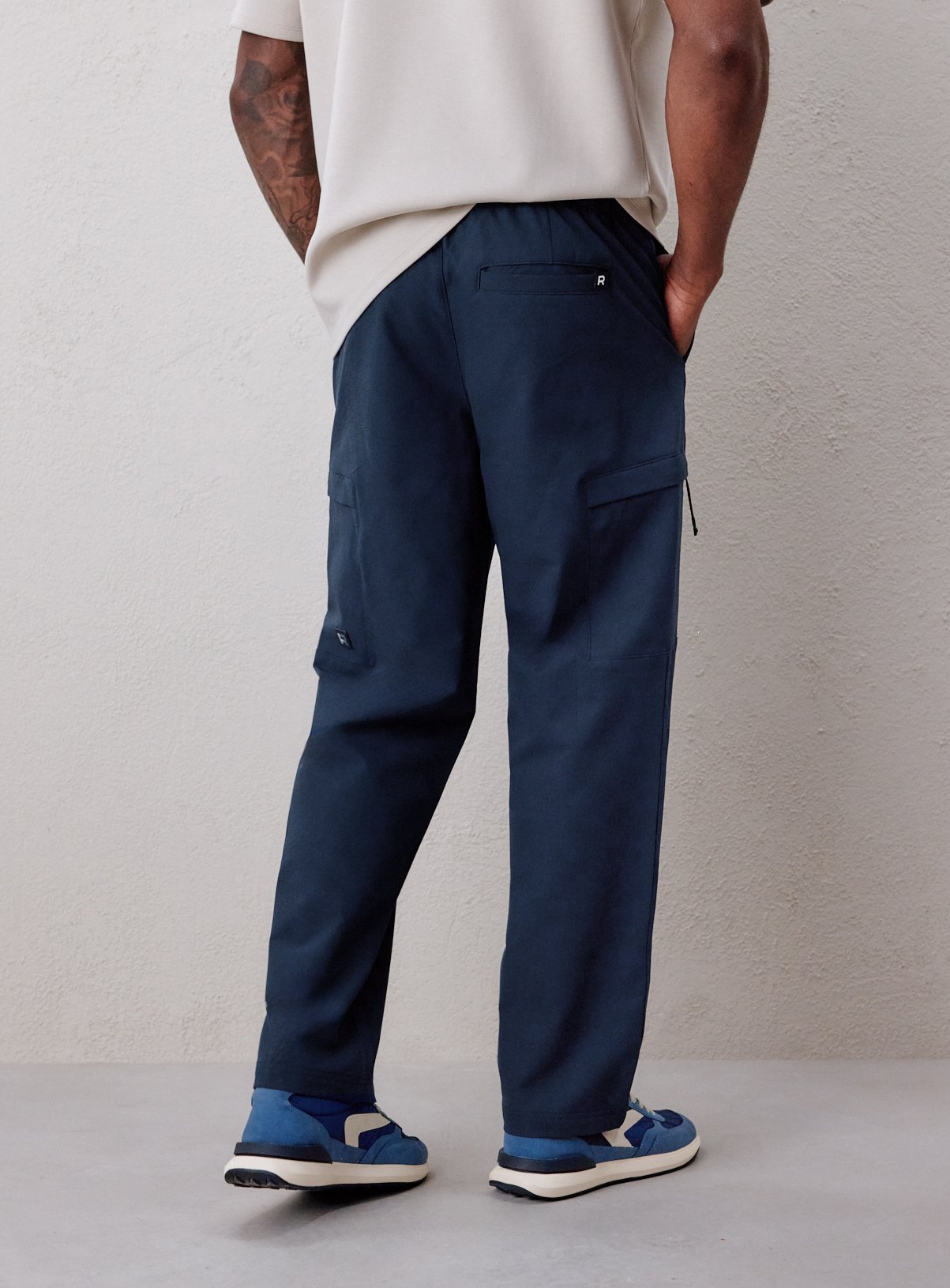 REAKTIV Navy Athleisure Tech Trousers S - Image 6 thumbnail